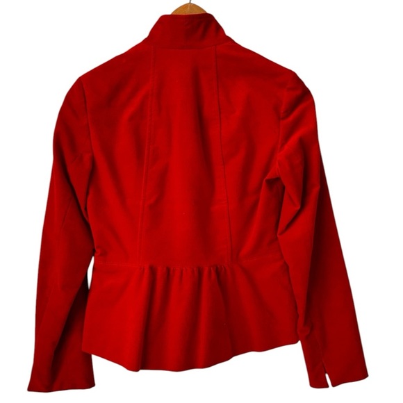 Talbots Peplum Velvet Petite Blazer - Picture 15 of 16